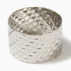 Набор салфеток с декоративными кольцами «Этель» Lavender, 40×40 см - 2 шт., 100% хлопок, саржа - Фото 6