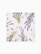 Набор салфеток с декоративными кольцами «Этель» Lavender, 40×40 см - 2 шт., 100% хлопок, саржа - Фото 5