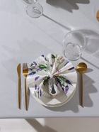 Набор салфеток с декоративными кольцами «Этель» Lavender, 40×40 см - 4 шт., 100% хлопок, саржа - Фото 2