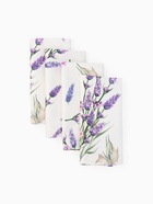 Набор салфеток с декоративными кольцами «Этель» Lavender, 40×40 см - 4 шт., 100% хлопок, саржа - Фото 6