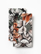 Набор салфеток с декоративными кольцами «Этель» Meadow flower, 40×40 см - 2 шт., 100% хлопок, саржа - Фото 4