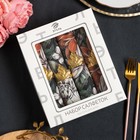 Набор салфеток с декоративными кольцами «Этель» Meadow flower, 40×40 см - 4 шт., 100% хлопок, саржа - Фото 1