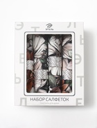 Набор салфеток с декоративными кольцами «Этель» Meadow flower, 40×40 см - 4 шт., 100% хлопок, саржа - Фото 12