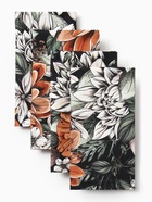 Набор салфеток с декоративными кольцами «Этель» Meadow flower, 40×40 см - 4 шт., 100% хлопок, саржа - Фото 4