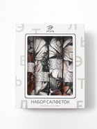 Набор салфеток с декоративными кольцами «Этель» Meadow flower, 40×40 см - 4 шт., 100% хлопок, саржа - Фото 10