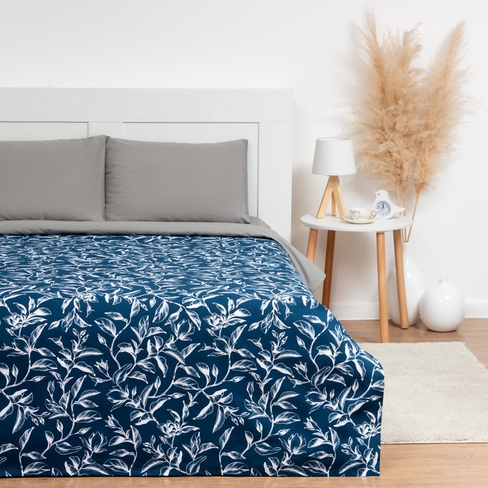 Покрывало 2-спальное «Этель» Magnolia, 180×215 см, 100% хлопок - Фото 1