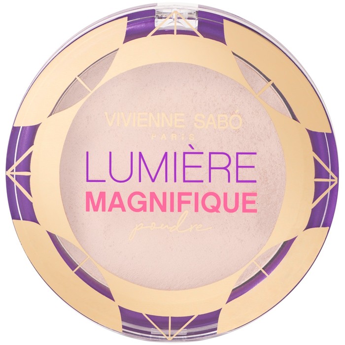 Пудра сияющая Vivienne Sabo Lumiere Magnifique, тон 01 - Фото 1