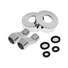 Смеситель для ванны Accoona A62305, двухвентильный, термостатический, душевой набор, хром - Фото 9