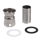 Смеситель для раковины Accoona A97103, однорычажный, излив 108 мм, лейка, хром - фото 21935663