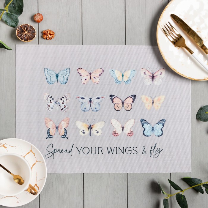 Салфетка на стол Доляна You Wings ПВХ 40*29см