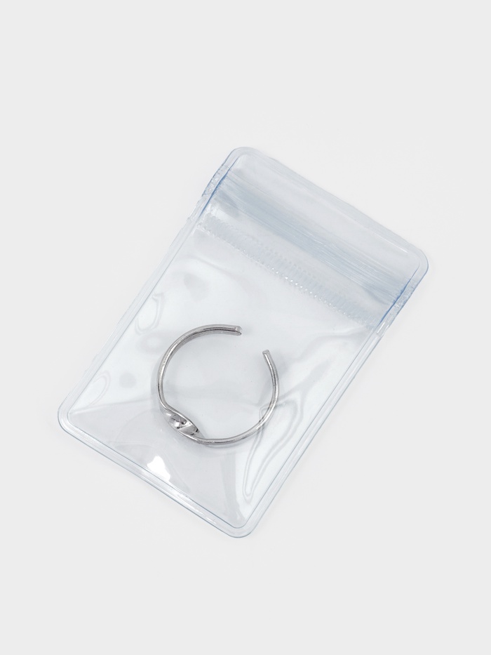 Органайзер-упаковка набор для хранения украшений QF, с зип-лок замком 10 шт., 6×4 см, прозрачный - Фото 1