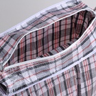 Сумка хозяйственная на молнии, 45 л, 45×20×50 см, чёрная/белая - Фото 6