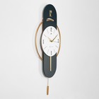 Часы настенные интерьерные «Маятник», 72×35 см, d=24 см, от батареек 2хАА - Фото 2