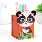 Органайзер для хранения канцелярии «Панда», карандашница - Фото 3