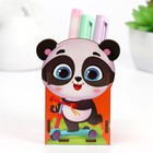 Органайзер для хранения канцелярии «Панда», карандашница - Фото 4