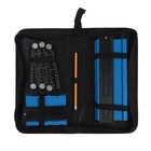 Набор дубликаторов в папке ТУНДРА, 125, 250 мм, складная линейка, карандаш - Фото 7