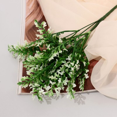 Букет "Тархун садовый" 27 см, бело-зелёный