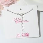 Кулон «Сердце», цвет серебро, 42 см - Фото 4