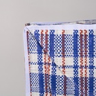 Сумка хозяйственная, 115 л, 70×30×55 см, синяя/белая - Фото 5