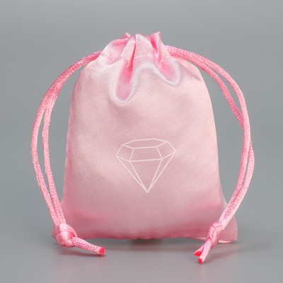 Мешочек подарочный атласный «Кристальные чувства», 7 х 9 см +/- 1.5 см