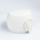 Крышка для термоса, на объём 350 и 500 мл, пластик, силикон, белая - Фото 2