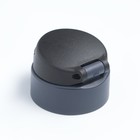 Крышка для термоса, на объём 350 и 500 мл, пластик, силикон, серый, чёрный - Фото 5