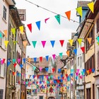 Гирлянда-флажки, длина 50 м, 14×21 см, 100 флагов - Фото 2