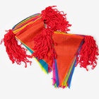 Гирлянда-флажки, длина 100 м, 23×35 см, 200 флагов - Фото 3