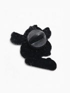 Значок «Цыплёнок» на скейте, цветной в чёрном металле - Фото 2