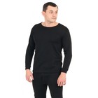 Термобелье мужское, размер L, 48-50, на рост 171-175 см, чёрное - Фото 4