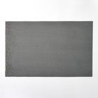 Коврик придверный «ЗИГ-ЗАГ», 60×90 см, цвет серый - фото 99459