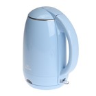 Чайник электрический "Добрыня" DO-1249B, пластик, 1.8 л, 2000 Вт, голубой - Фото 2