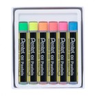 Пастель масляная, 6 цветов Pentel, флуоресцентная - Фото 2