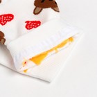 Носки женские Love me, белые, размер 36-40 9383417