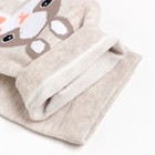 Носки женские "Заяц", цвет светло-бежевый, размер 36-40 - фото 25374117