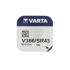 Батарейка Varta Silver Oxide, 386 (SR43W) - 1BL, 1.55 В, блистер, 1 шт. - фото 51324347 Батарейка Varta Silver Oxide, 386 (SR43W) - 1BL, 1.55 В, блистер, 1 шт. - фото 51324347