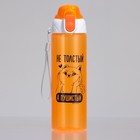 Бутылка для воды пластиковая «Пушистый», 600 мл - Фото 2