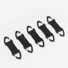 Крепление универсальное двухстороннее, с 2 карабинами, 11 см - Фото 2