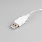 УЦЕНКА Гирлянда «Занавес» 2.8×3 м роса на крючках, IP20, серебристая нить, 300 LED, мерцание, USB, свечение тёплое белое - Фото 9