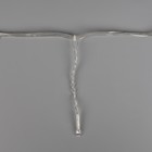 УЦЕНКА Гирлянда «Бахрома», 1.8×0.5 м, IP20, 48 LED, 220 В, 8 режимов, прозрачная нить, свечение фиолетовое - Фото 11