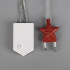 УЦЕНКА Гирлянда «Бахрома», 1.8×0.5 м, IP20, 48 LED, 220 В, 8 режимов, прозрачная нить, свечение фиолетовое - Фото 12