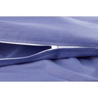 Пододеяльник 1.5 сп «Моноспейс», размер 145х215 см, цвет синий - Фото 2