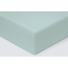 Простыня на резинке «Моноспейс», размер 90х200х23 см, цвет нежно-голубой - Фото 1