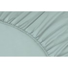 Простыня на резинке «Моноспейс», размер 90х200х23 см, цвет нежно-голубой - Фото 2