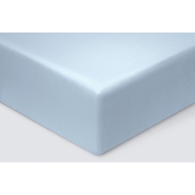 Простыня на резинке «Моноспейс», размер 90х200х23 см, цвет серо-голубой