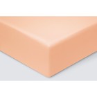 Простыня на резинке «Моноспейс», размер 140х200х23 см, цвет персиковый - фото 296628219
