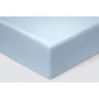 Простыня на резинке «Моноспейс», размер 140х200х23 см, цвет серо-голубой - фото 296628227