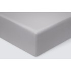 Простыня на резинке «Моноспейс», размер 140х200х23 см, цвет тёмно-серый - фото 296628243