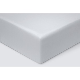Простыня на резинке «Моноспейс», размер 200х200х23 см, цвет серый