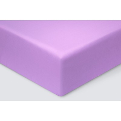 Простыня на резинке «Моноспейс», размер 200х200х23 см, цвет фиолетовый